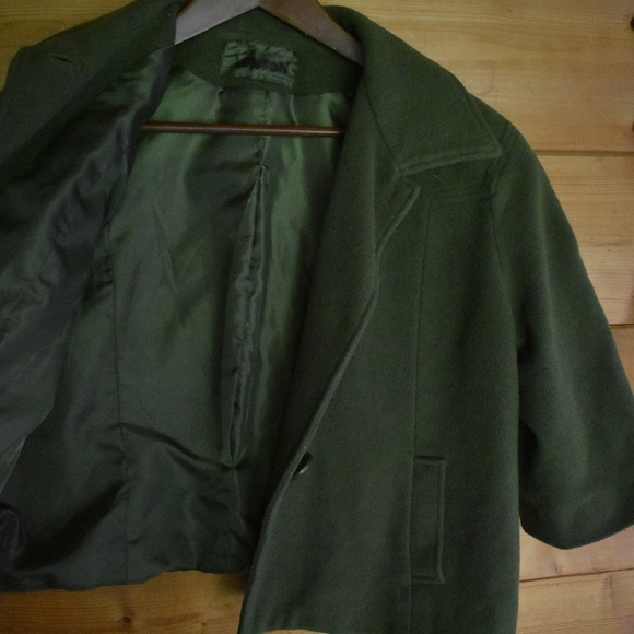 Jackets & Coats Army Green Pea Coat Poshmark